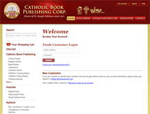 Tablet Screenshot of catholicbookb2b.com
